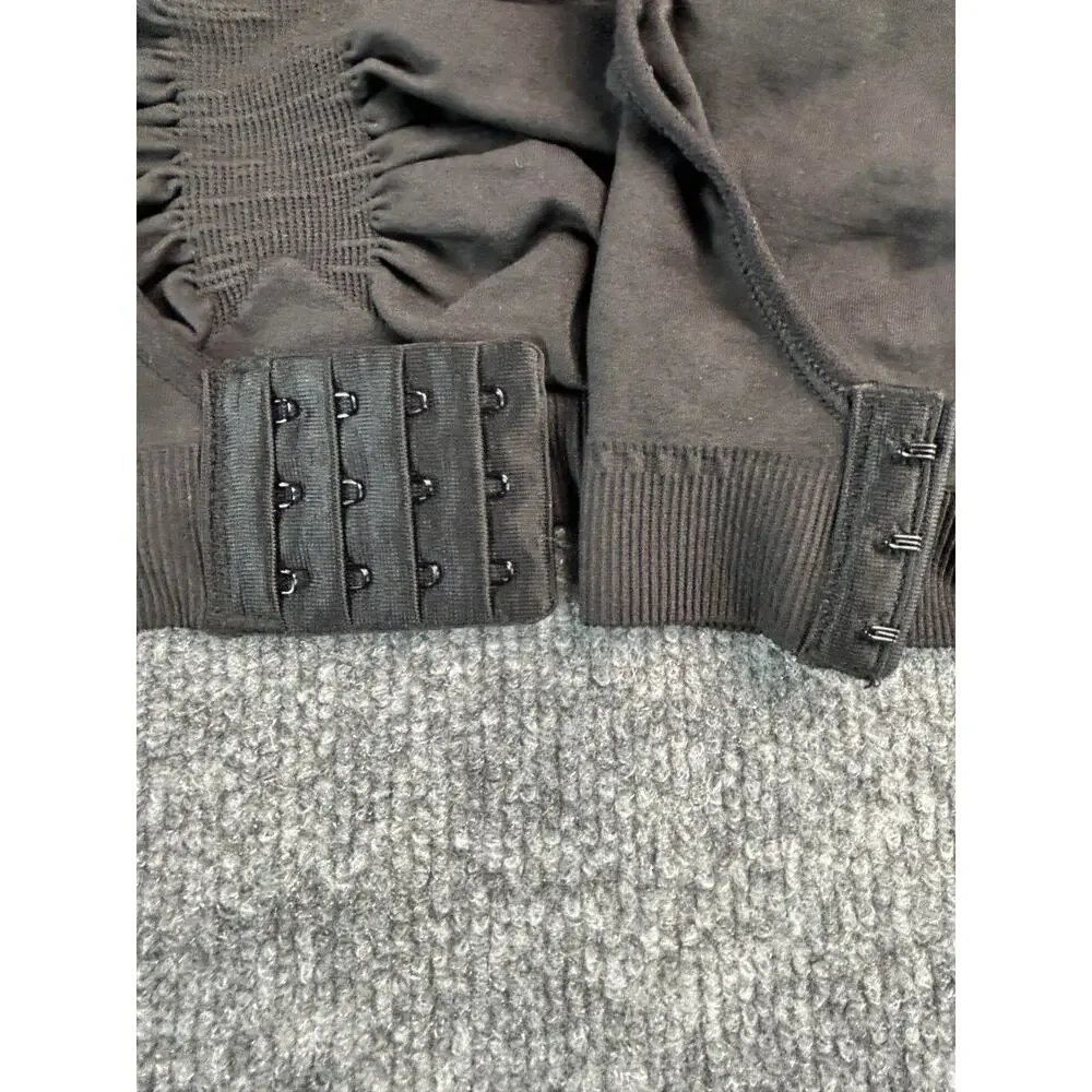 SKIMS Black Seamless Wireless Bra L XL Sculpting Adjustable Strap Bralette NWOT - Picture 5 of 9